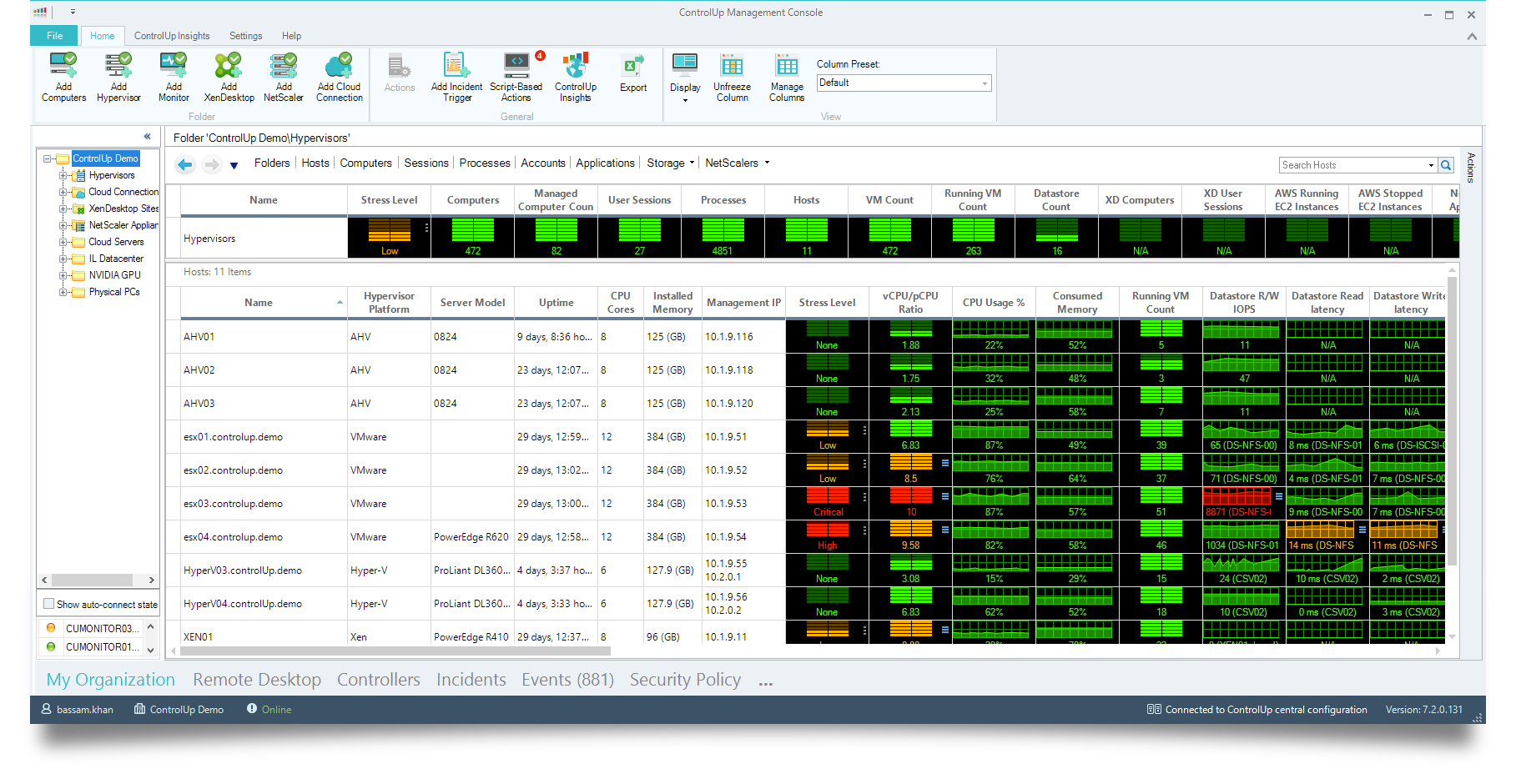 ControlUp Real-Time