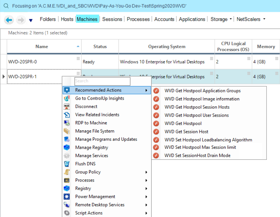 windows vista vdi