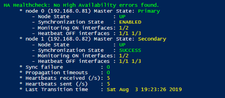 Citrix ADC HA Healthcheck PowerShell script
