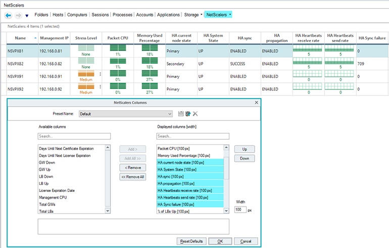 Netscalers
