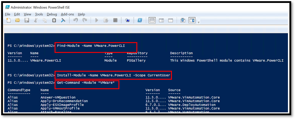  Installing PowerCLI