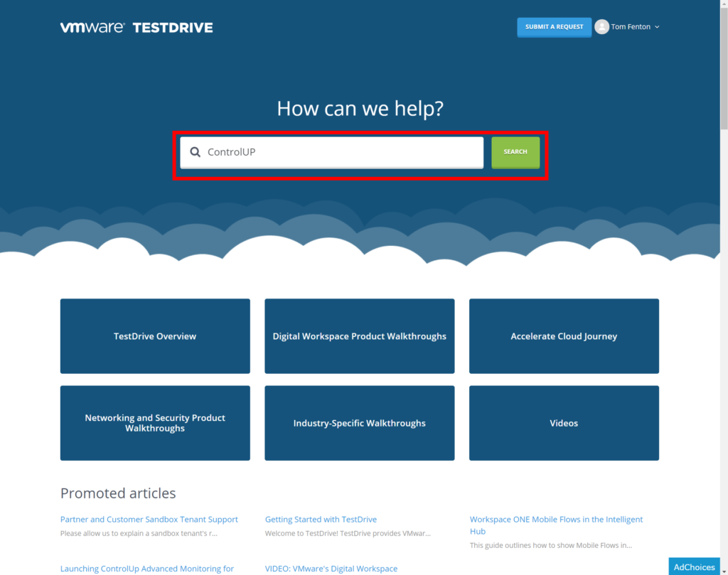 VMUG Advantage members can sign up at portal.vmtestdrive.com