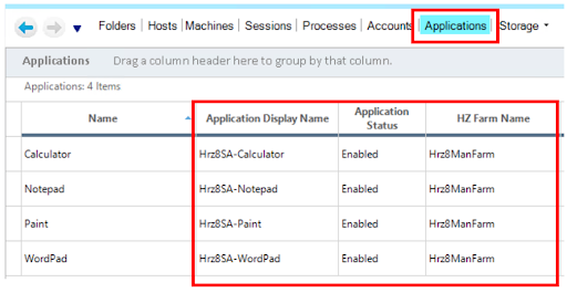rdsh vmware 