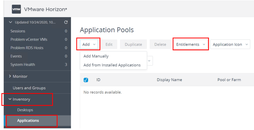 vmware horizon rds 