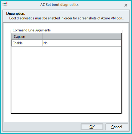 AZ Set Boot Diagnostics