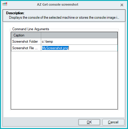 AZ Get Console Screenshot