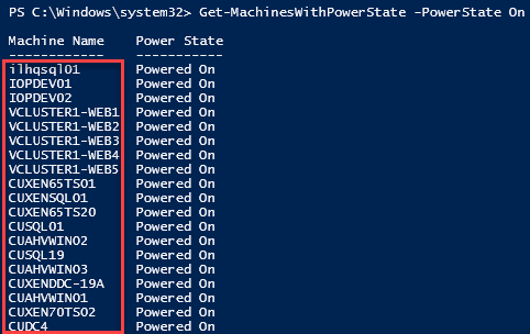You can see how the cmdlets make it easy for you to find information and create custom scripts to retrieve information within seconds.