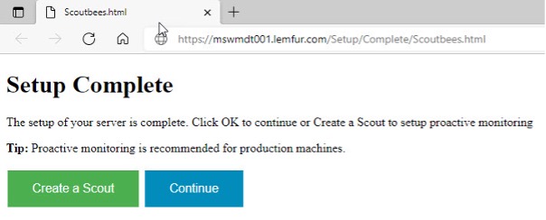 Figure 1 - Example of using the Scoutbees API in a custom web page