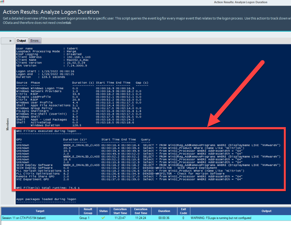 GPO examples for WMI