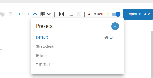 Presets