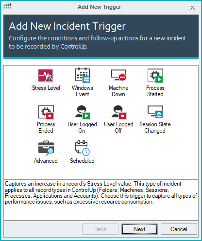 There are many triggers available to execute actions (see screenshot below) and each trigger type enables impressive automation capabilities.