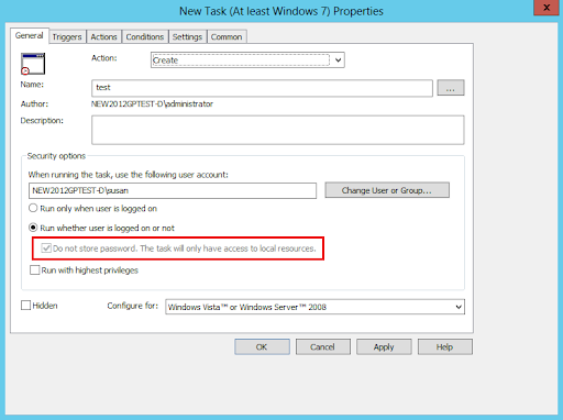 Centralized Management of scheduled tasks